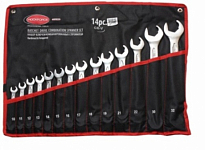 Набор ключей комбинированных с профилем "Ratchet Drive"-"быстрый ключ",14пр. (10-19, 21, 22, 30, 32м